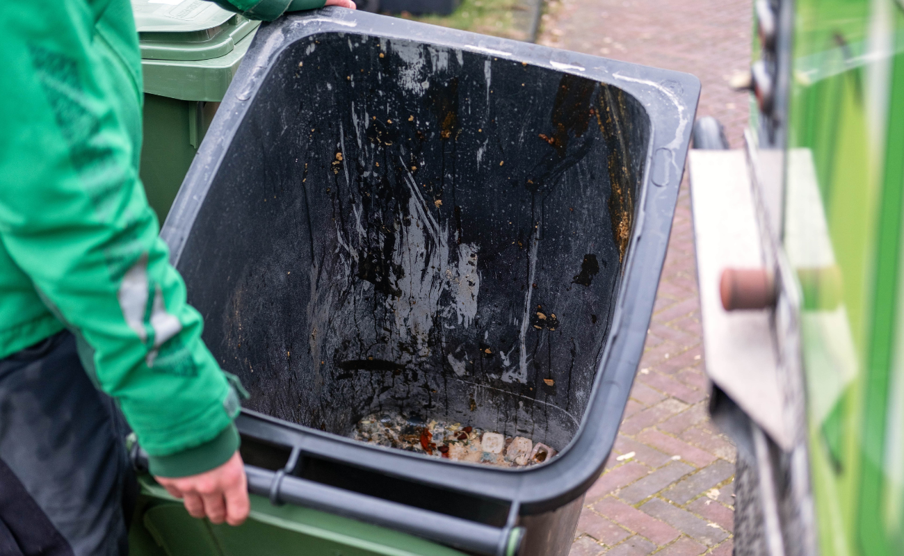 Maden in de container
