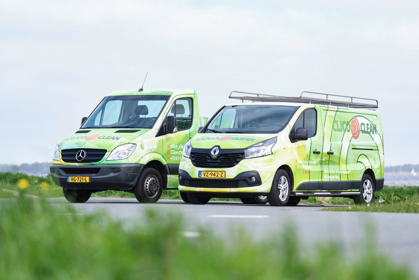 Kliko schoonmaken in Bunschoten